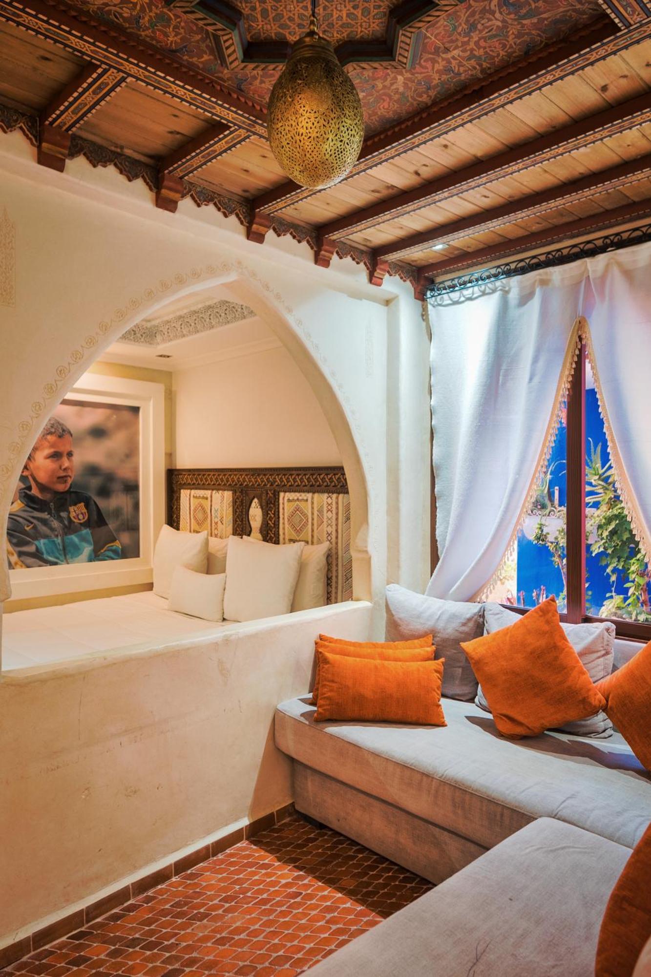 Riad Hicham Шефшауэн Экстерьер фото